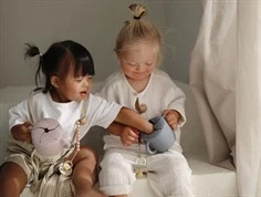 Mushie stone snack kop